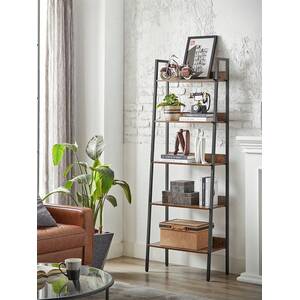 VASAGLE 5-Tier Bookcase, Storage Shelves, Steel Frame