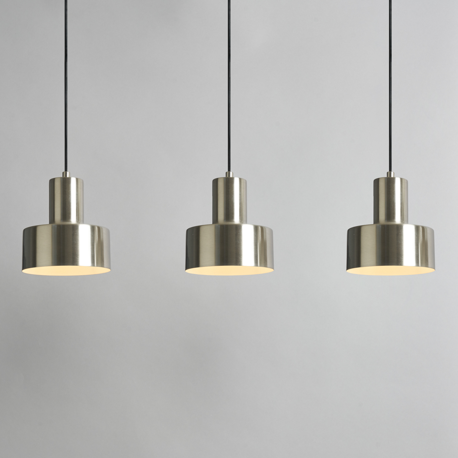 Russ Diner Pendant Ceiling Light - Nickel