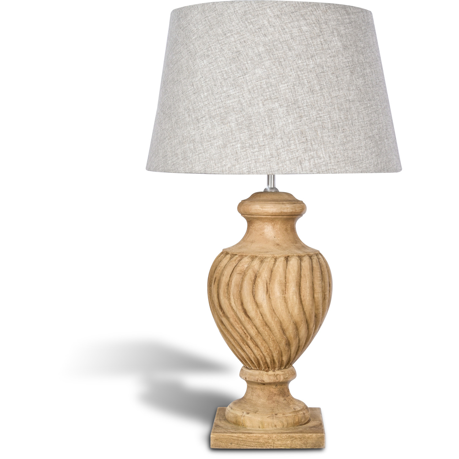 Image of Maple Twist Natural Table Lamp -&hellip;