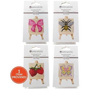 Needlepoint Kit with Easel