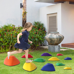 AIYAPLAY 11-Piece Stepping Stones for Kids Balance and Motor Skills