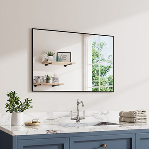 Mirror Modern Rectangular Design with Aluminium Frame