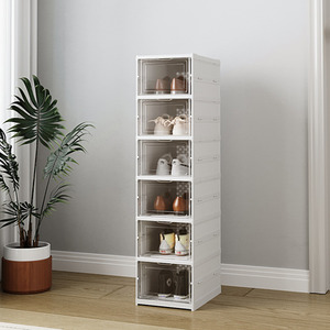 Multi Tier Folding Shoe Storage Box
