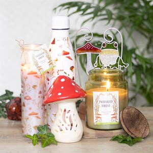 Whimsical Mushroom Tealight Candle Holder