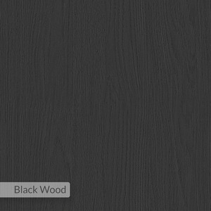 Black Wood Luksa Corner Bookcase shot 10601939