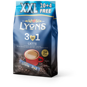 Lyons 3in1 Latte Classic Instant Coffee