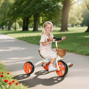 AIYAPLAY Trike Toddler Basket EVA Wheels Bike