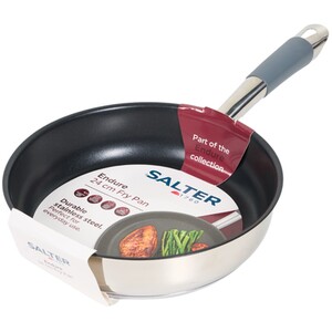 Salter 24cm Non Stick Fry Pan with Silicone Handle