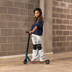 Xootz Mirage Y-Bar Neochrome Stunt Scooter
