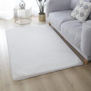 Lux Faux Rabbit Fur Rug