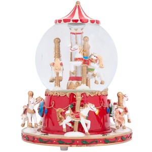 Revolving Carousel Globe