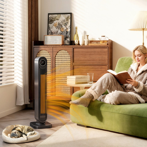 HOMCOM 2000W Ceramic Electric Heater with Fan 820-491V70BK