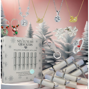 Luxury Christmas Crystal Jewelry Crackers