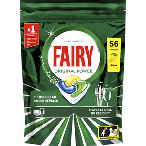 Fairy Original Power All-in-One Dishwasher Tablets
