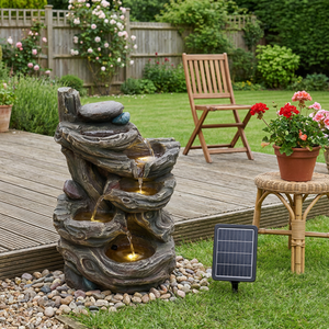 Breeins Solar-Powered Water Fountain for Outdoor Decor