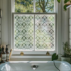 Buyezo Frosted Patterned Privacy Window Film