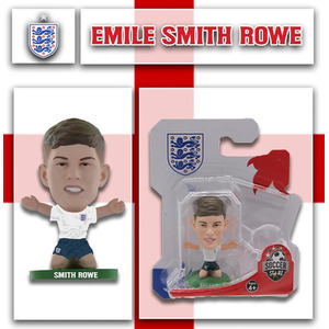SoccerStarz England Emile Smith-Rowe 2022 Version 5cm Figure