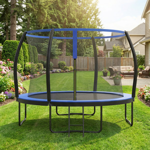 trampoline for Children, Safety Net, Safety Cushions, Ladder