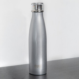 Built 500 ml Double Walled Stainless Steel Water Bottle Silver