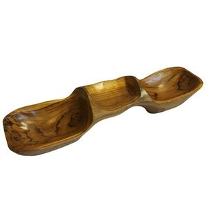 Handcrafted Teak Root Pyramid Bowls Unique Natural Art
