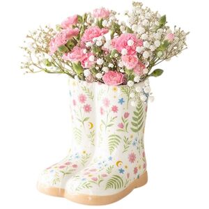 Something Different Luna Bloom Welly Boot Floral Planter