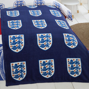 England Crests Throw
