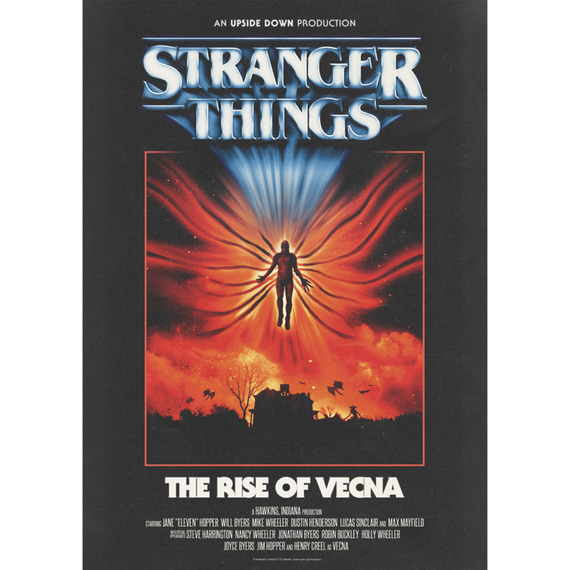 Stranger Things Rise of Vecna Limited Edition Art Print