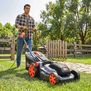 Outsunny 1800W Electric Lawnmower with 40cm Cutting Width