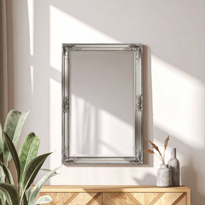 Farran Gold Finish Geometric Wall Mirror
