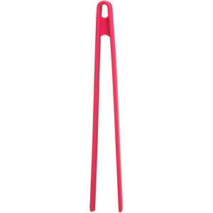 Interiors By Premier Hot Pink Silicone Tongs, Sturdy Kitchen Grabbers, Rubber Tipped Kitchen Tongs