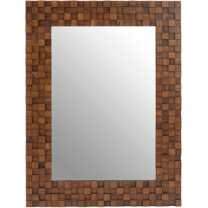 Sana Large Rectangular Wall Mirror with Bevelled Frame