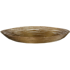 Hege Brass Twisted Wire Decorative Plate