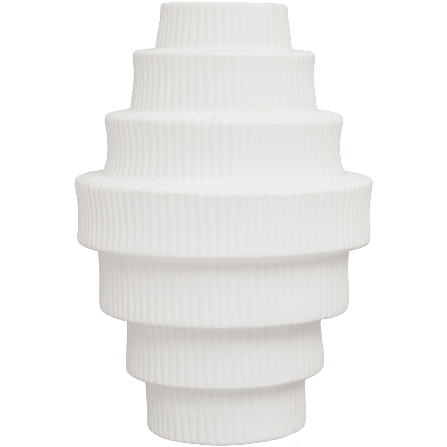 Optik Clear Glass Vase - Dolomite 100%