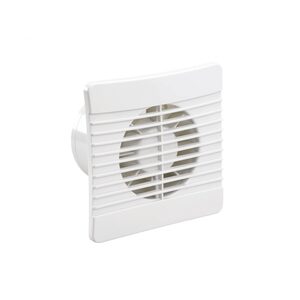 Airvent 100mm Low Profile Axial Selv Fan plus Humidistat with Pullcord