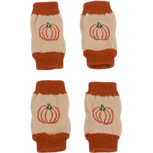Pumpkin Pet Leg Warmers