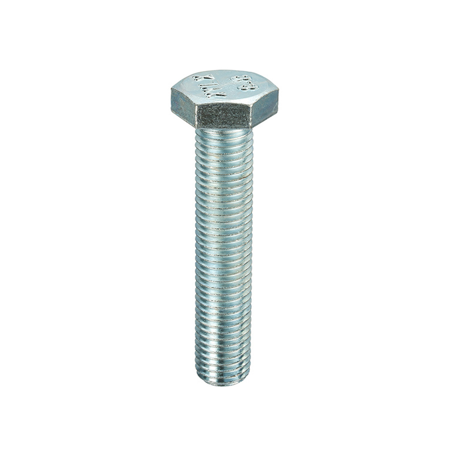 Unifix Grade 8.8 Ht Hexagon Setscrews Din 933 Bzp - M8 X 45 - Grey