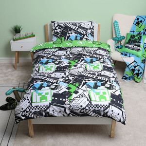 Minecraft Print Duvet Set