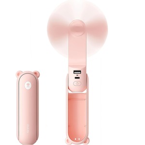 3-in-1 Portable Handheld Fan Foldable Mini Fan with LED Light