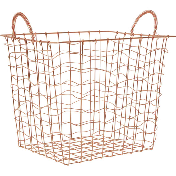 Vertex Copper Plated Basket