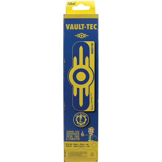 Fallout Vault-Tec XL Desk Pad and Coaster Set