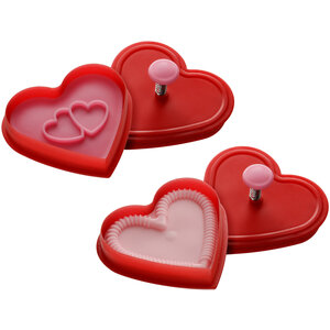 Sucre Set of 2 Heart Shape Cookie Cutters