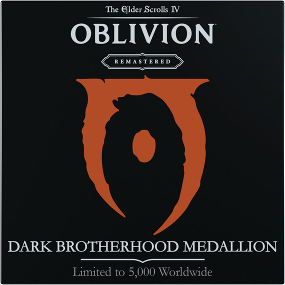 The Elder Scrolls IV Oblivion Dark Brotherhood Medallion