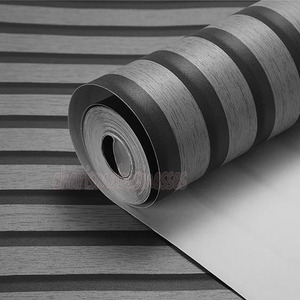 3D Wooden Slat Wall Panel Wallpaper for Home Room