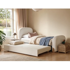 Ines Day Bed with Trundle Cream