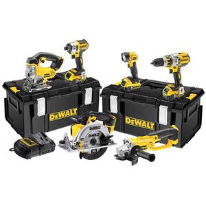 DEWALT Dck694P3 Brushless 3 Speed 6 Piece Kit 18V 3 X 5.0Ah Li-Ion