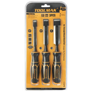 Toolmak Wood Chisel Set (Pack of 3)