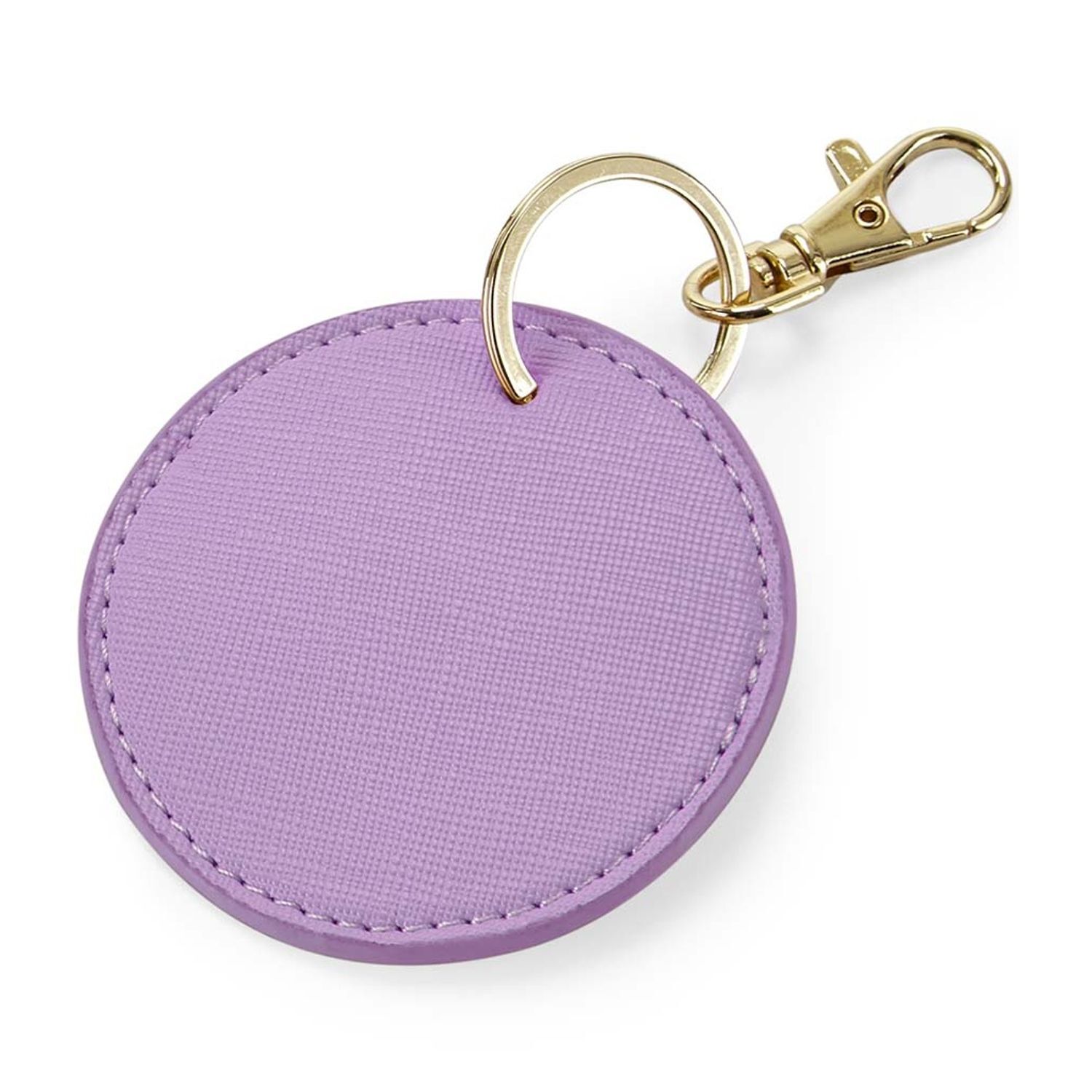 Bagbase Boutique Circular Key Clip - Lilac