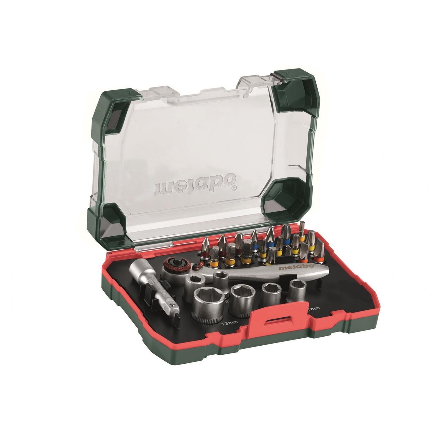 Metabo Bit Set, 26 Piece - Multi Colour