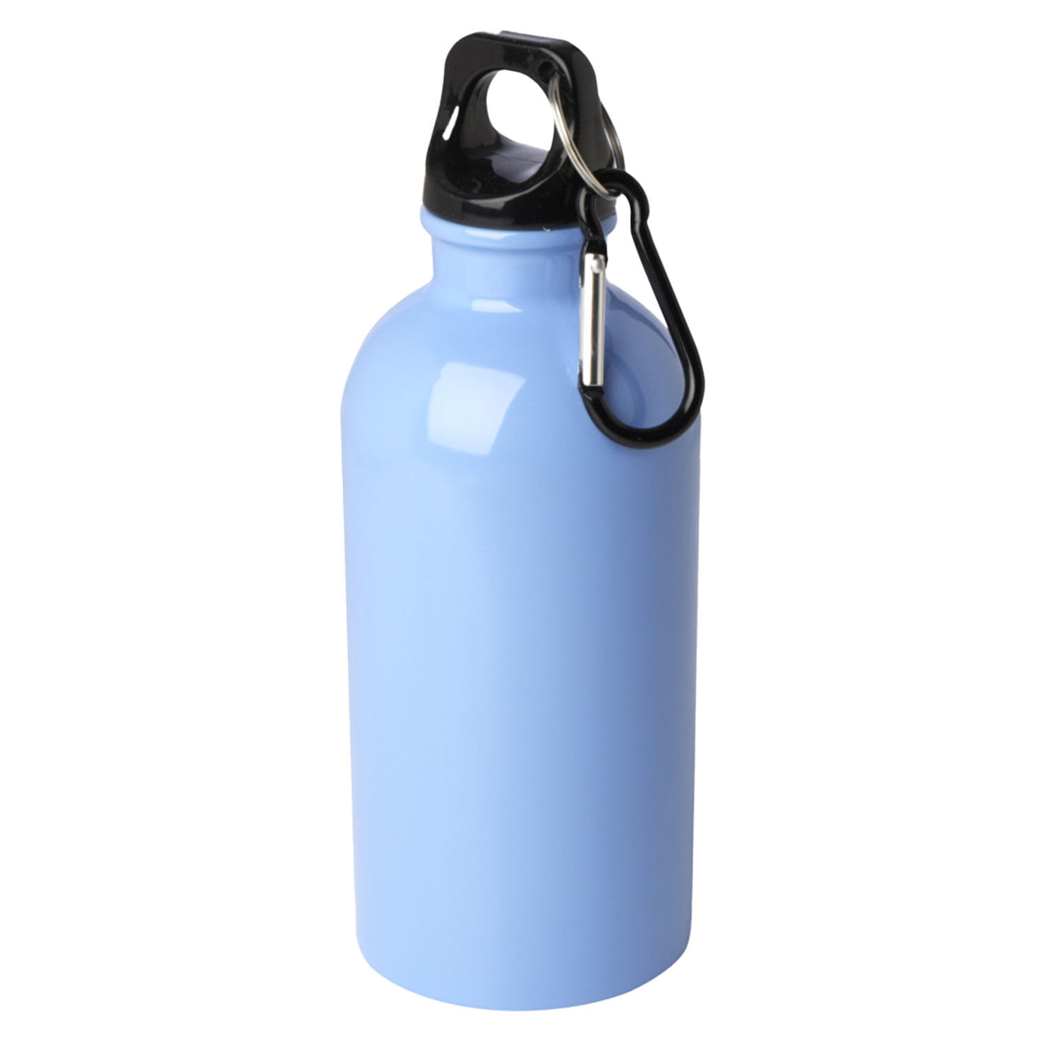Floso Stainless Steel Single Wall 400Ml Water Bottle - Cloud Blue