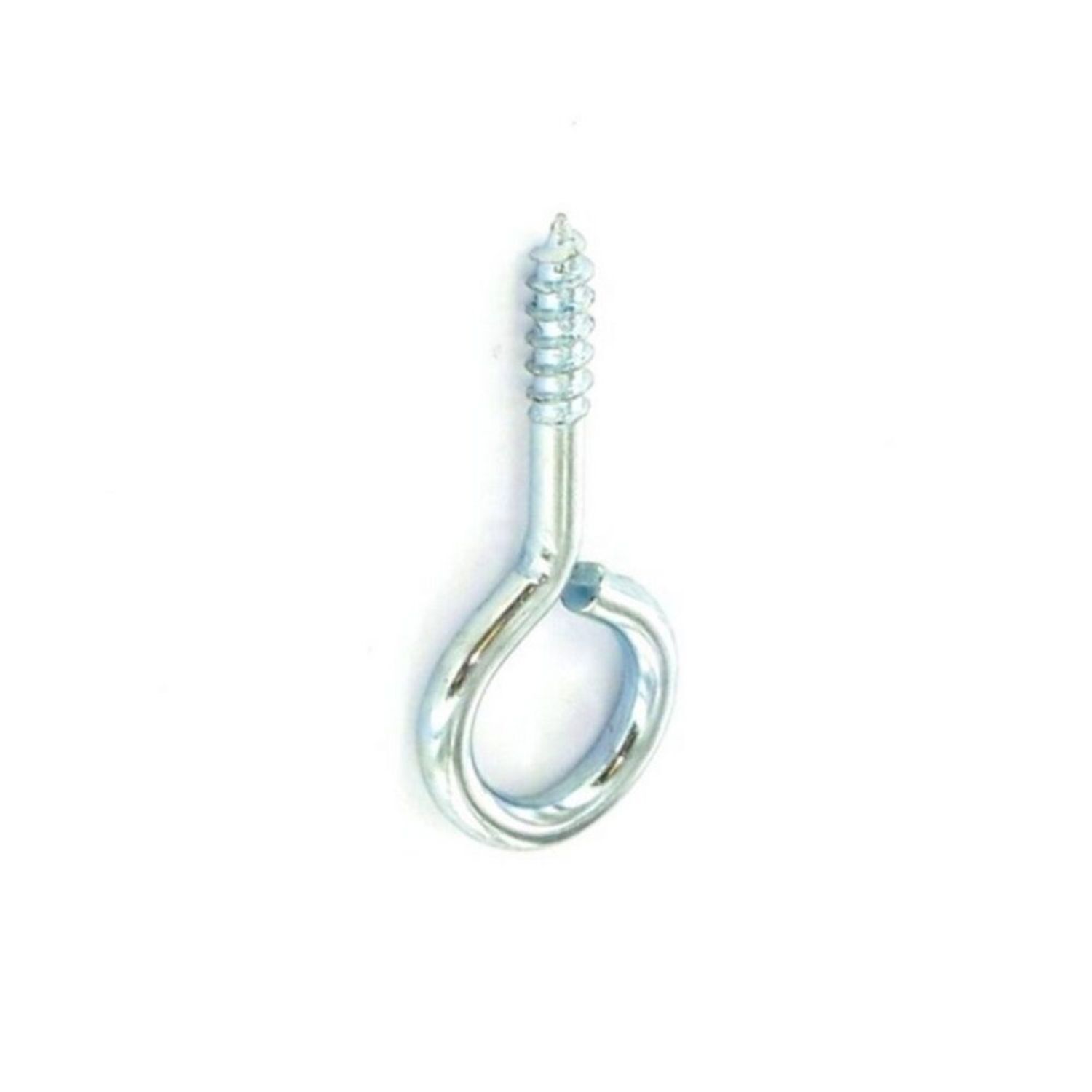 Securit Zinc Plated Screw Eyes (Pack Of 3) - Silver